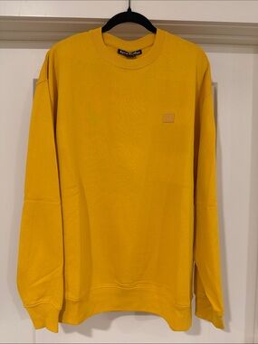 Acne Studios Yellow Crewneck Sweatshirt
